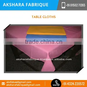 Flawless Poloshing Designer Cotton Fabric Table Cloth Available at Bulk Rate thumbnail-3