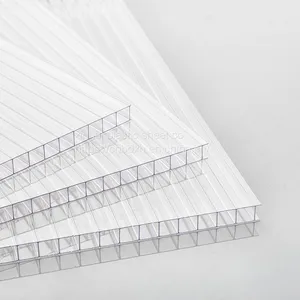Polycarbonate Hollow / Plastic Sheet Board Construction Materials thumbnail-2