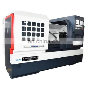 Fanuc System Control Gearbox Cnc Lathe Turning Machine Flat Bed CAK6166 Long Service Life for Wholesales thumbnail-1
