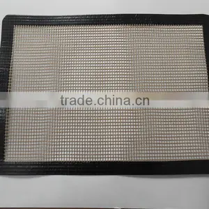 Non Stick Kitchen Aid as Seen on tv Non-stick Fiberglass Bbq Grill Mat With FDA Certified Made in China thumbnail-3