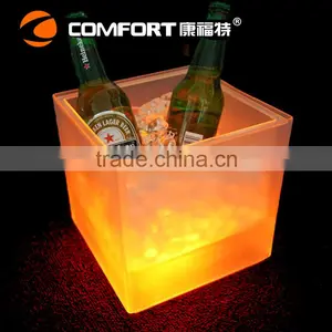 Custom Standing Square Wine Ice Bucket thumbnail-3