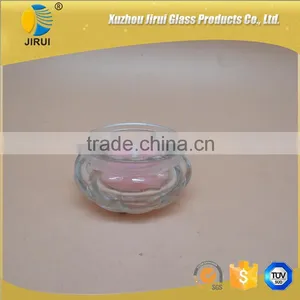 Flower Shape Small Glass Candle Jar thumbnail-4