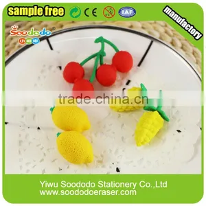 Fruit Shaped Eraser Wholesale Stationery thumbnail-1
