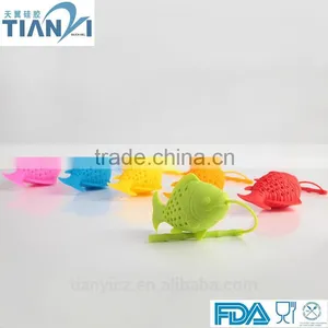 Hot Sell Lovely Colorful Silicone Tea Strainers Silicone Tea Bag thumbnail-6