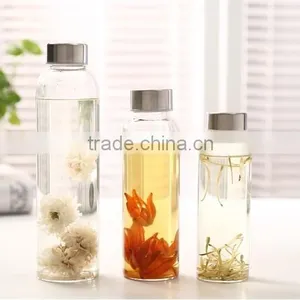 Glass Water Bottle With Neoprene Case thumbnail-1
