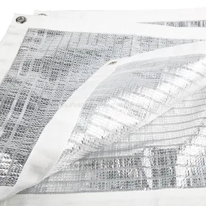 High Quality 5.3M Width Greenhouse Shade Nets With UV Aluminum Sun Shade Mesh thumbnail-4