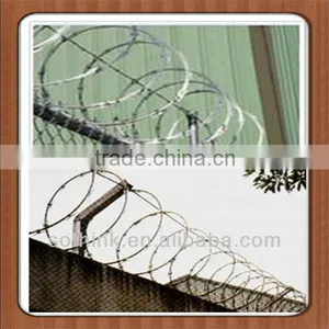 Galvanized Steel Coiled Barbed Wire (reasonable Price) thumbnail-1