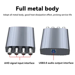 4 Channel AHD Input USB3.0 Video Capture Card 720p 30fps Live Streaming Video Record thumbnail-1