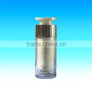 1.77 OZ Airless Cosmetic Pump Bottles, Plastic Airless Bottle, PET Bottle With Airless Pump for Face-care Lotion thumbnail-2