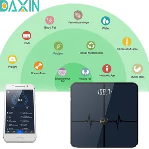 Body Fat Scale EF-917B4P Surface Material: LTO Glass thumbnail-1