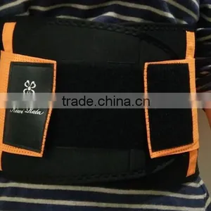 2016 Hot Selling High Elastic Breathable Neoprene Slimming Waist Bandage Support thumbnail-4