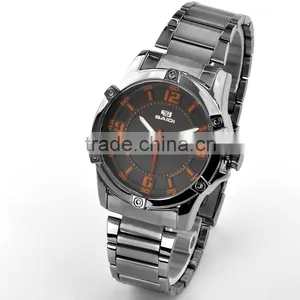 Optional Leather And Stainless Steel Watch Straps Unisex Watch With Great Dial thumbnail-3