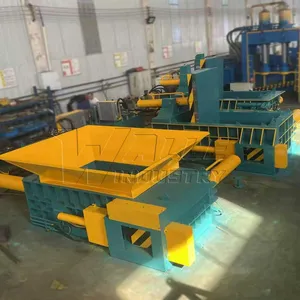 Wholesale Waste Recycling Machine Waste Tyre Press Machine Baler Machine for Sale Lawn Mower Hay Baler thumbnail-1