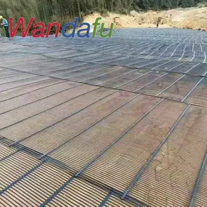Wandafu Unidirectional Plastic/Uniaxial Geogrid for Retaining Wall Deck and Steep Slope Highway Railway thumbnail-5