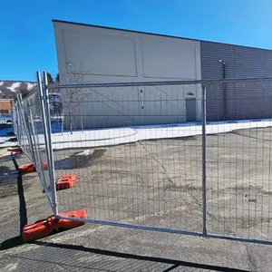 Outdoor Building Removable Temp Fence Panels Trellis Building Construction Site Temporary Fence thumbnail-5