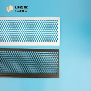 Easy to Install Durable Weather UV Resistant Roof Install PVC Gutter Guards in Perforated Plastic thumbnail-1