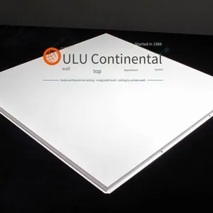 [guangzhou Oulu] Aluminum Ceiling Tiles. Factory Sales. Engineering Micro-perforated Flat Aluminum Panels 600*600. Integrated Ceilings for Hospitals, Factories and Offices. Large Quantity of Stock Available. thumbnail-1