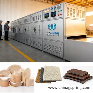 Large Capacity Industrial Microwave Oven for Paper Wood Ceramic Drying & Sterilization thumbnail-1