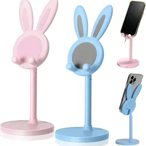 Cute Bunny Adjustable Desktop Phone Stand thumbnail-2