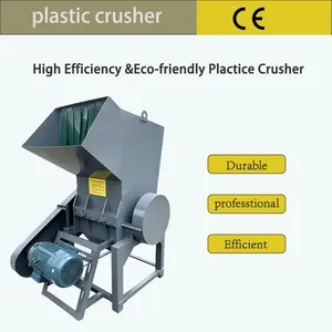 PET & PP Plastic Crusher Crushing Machine for Waste Plastic Processing thumbnail-1