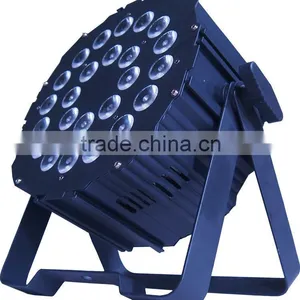 Cheaper NEW Round Brightness 24x12W 6in1 RGBWA UV Slim LED Flat Par Light Stage Lighting thumbnail-6