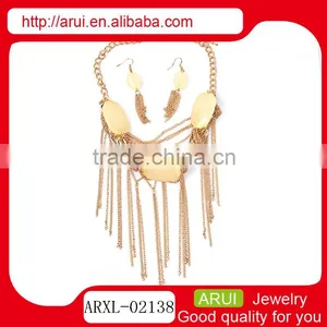 2016 Women Jewelry Necklaces Cord Charms Tassel Necklace thumbnail-1
