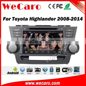 Wecaro WC-TH8012 Android 5.1.1 Car Radio Navigation for Toyota Highlander 2008-2014 Android Car Dvd Bluetooth WIFI 3G Playstore thumbnail-3