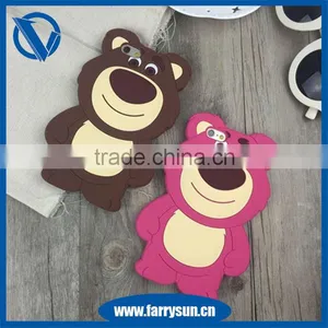Cute Bear Style Silicone Phone Case Cover for Iphone 6 6s Mobile Phone Silicone Case thumbnail-1