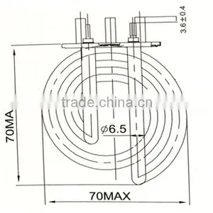 Cheapest 220v Electric Heating Element for Kettle Hot Sell thumbnail-2