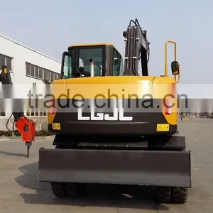 Excavator Bucket Pins and Bushings, Excavator for Sale, Hydraulic Excavator,8T Wheel Excavator, Mini Excavator, Excavator thumbnail-1