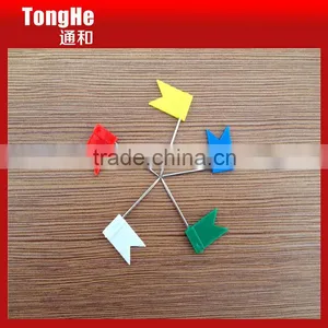 Colorful Decorative Plastic Flat Flag Pins for Gifts thumbnail-5