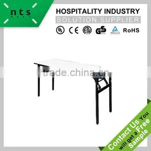 Hotel Dining Room Meeting Room Multiple Use Anti Collision Folding Table thumbnail-1