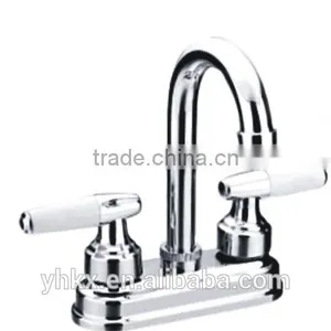 4" Chrome Plastic Bathroom ABS Faucet thumbnail-3