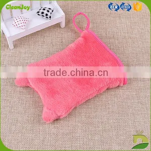 Microfiber Glove 100% Polyester Lovely Cat Ear Makeup Mitt thumbnail-1