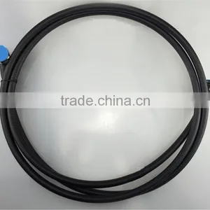 Din Male to N Male Right Angle Jumper Cable 1/2'' HCF for Mobile Communication Use thumbnail-1