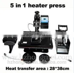 Best Sale 5 in 1combo Heater Presss Sublimation Machine thumbnail-1