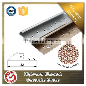 Z Shape Carpet Transiton Strips Carpet Trim Aluminium Carpet Cover Strips thumbnail-3