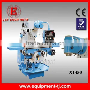 X1450 Universal Swivel Head Milling Machine For Sale thumbnail-1