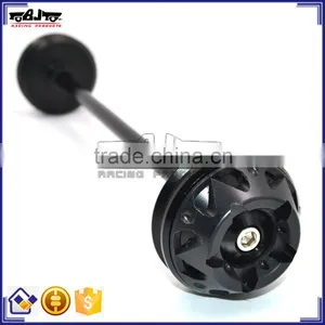 BJ-FS-YA001 Top Quality CNC Aluminum Motor Bike Parts Motorcycle Front Axle Slider for Yamaha T-max 530 thumbnail-1