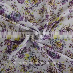 Printed Fabric Digital Fabric Printing on Fabric Polyester Chiffon Chiffon Print Factory Direct Sale thumbnail-2