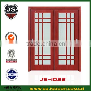Frosted Glass Entry Wooden Door thumbnail-3