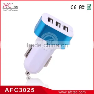 Hot New Products for 2016 Aluminum 12v Cute Multiple Usb Port Car Charger thumbnail-3