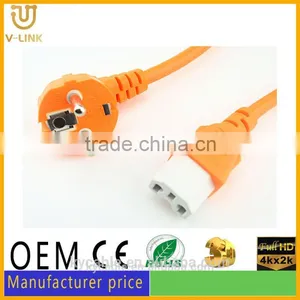 High Speed European Standard Salt Lamp Power Cord for LCD HDTV CRT Monitor Hometheater Video Projector thumbnail-3
