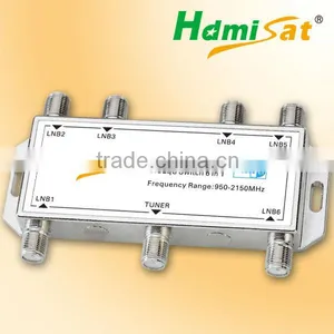 Hot Selling Satellite DiSEqC Switch [GD-61A] Support DiSEqC 1.1 thumbnail-1