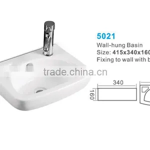 Sanitary Ware Bathroom Wall Hung Basin thumbnail-6