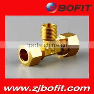 High Quality Brass Compression Male Branch Tee thumbnail-6