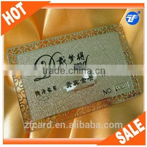 High Quality Cheap Metal Membership Card thumbnail-1