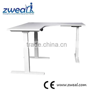 Corner L-shape Computer Desk for Office Furniture thumbnail-1