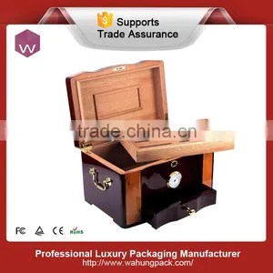 Handmade High Glossy Wood Cigar Box With Humidor(WH-3754-3-ML) thumbnail-1