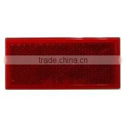 Rectangle Stick-On Reflector - Red thumbnail-1